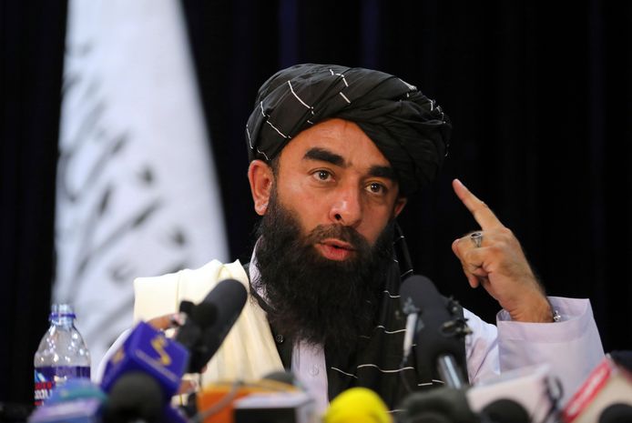 Zabihullah Mujahid, porte-parole des Talibans