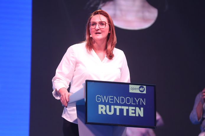 Gwendolyn Rutten noemde de onderhandelingen met Vlaams Belang ‘schijnmanoeuvres’.