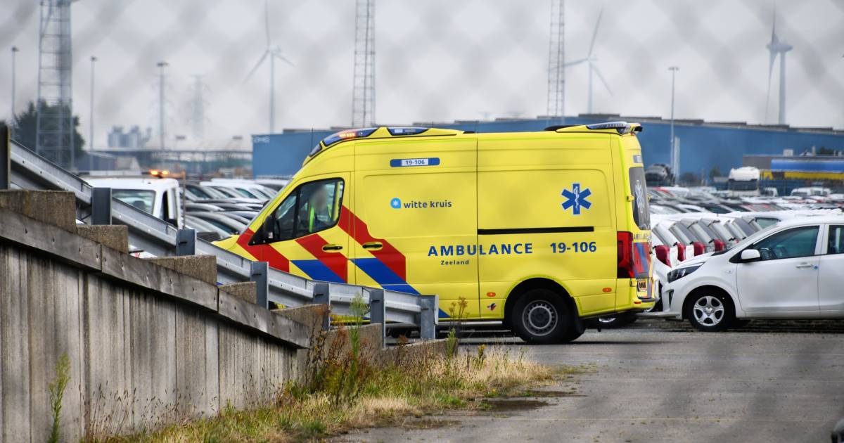 Gewonde en flink wat schade bij botsing op bedrijfsterrein Vlissingen-Oost.