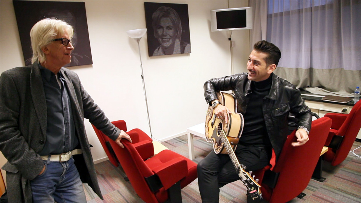 Rudy Bennett (links) met Danny Vera in ‘Rock City’. Beeld 