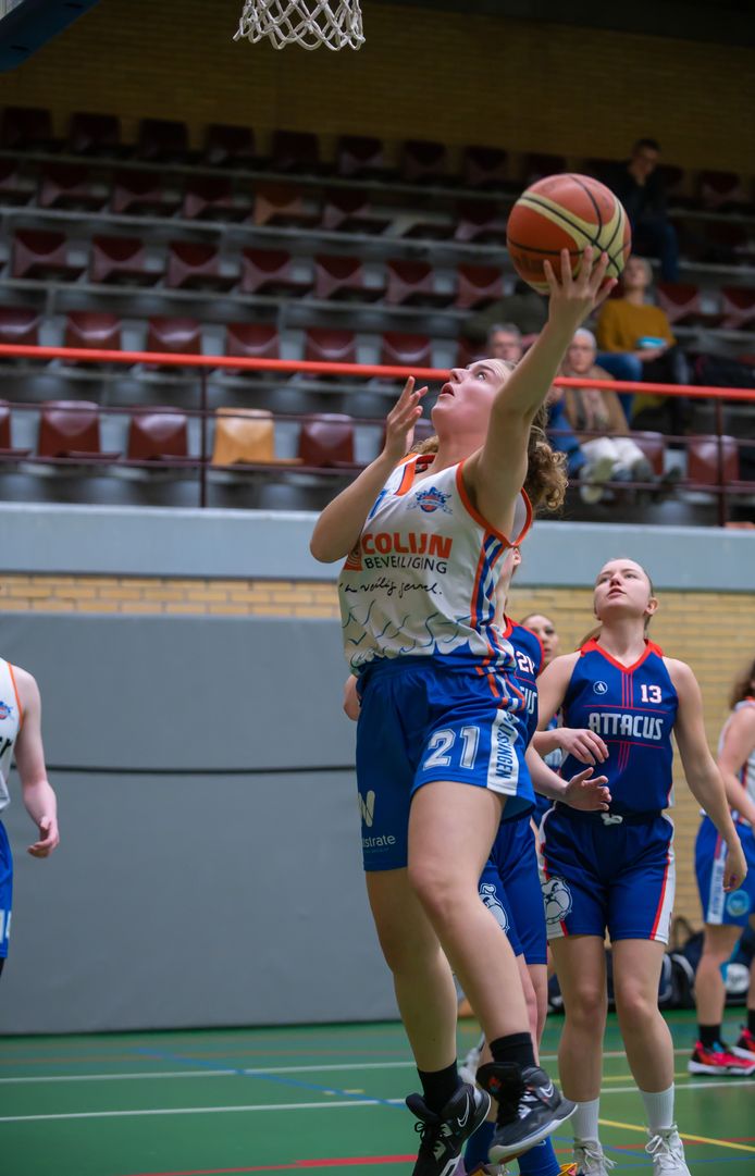 Basketbalster Mae Bentschap Knook speelt zaterdag met BC Vlissingen de kampioenswedstrijd in de eerste klasse.