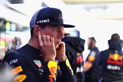 Verstappen niet tevreden over vrije trainingen