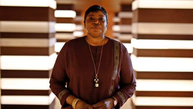 Sinds einde 2012 is de voormalige Gambiaanse minister van justitie, Fatou Bensouda, hoofdaanklager van het Internationaal Strafhof. Beeld REUTERS