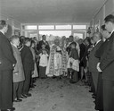 Inzegening van de HBS in Woensel in 1957