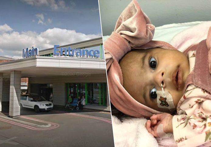 De kleine Nailah Ally overleed nadat ze niet de juiste behandeling kreeg in het East Surrey-ziekenhuis, in de Engelse stad Surrey.