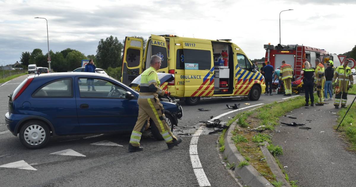 Veel schade bij ernstig ongeluk in Zuilichem, één slachtoffer naar ziekenhuis.