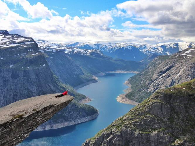 Toerist sterft na val van klif in Noorwegen