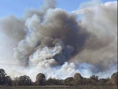 Brandweer rukt massaal uit voor enorme brand in uiterste zuiden van Frankrijk