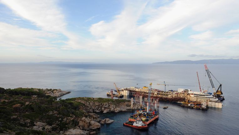 Costa Concordia Beeld getty
