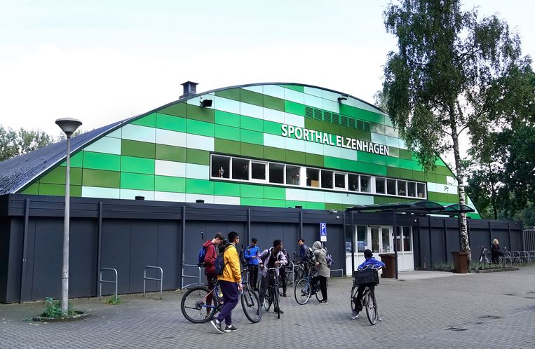 Sporthal Elzenhagen in Noord. Beeld Berlinda van Dam/ANP