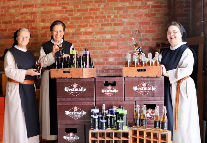 De zusters-trappistinnen lanceren een complete verzorgingslijn met producten waarin Trappist Dubbel van Westmalle is verwerkt