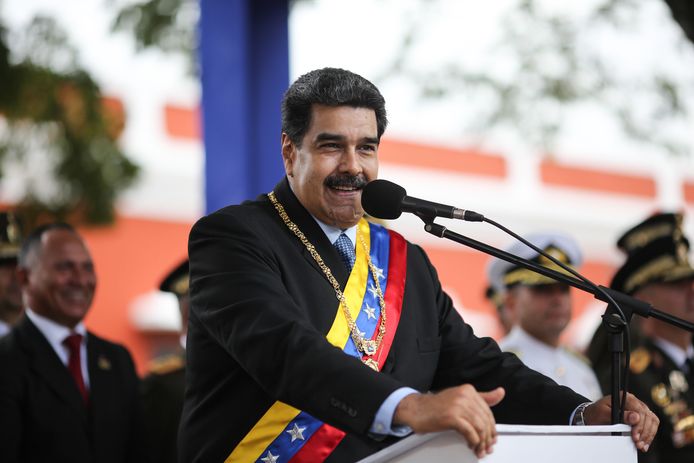 De Venezolaanse president Nicolás Maduro.