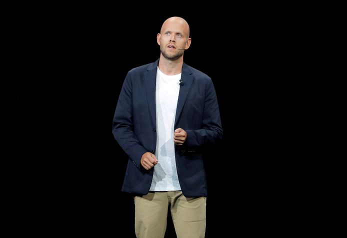 CEO en stichter van Spotify Daniel Ek op archiefbeeld.