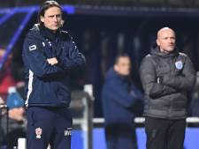 Marcel van der Sloot kreeg rood door natrappen in derby met FC Den Bosch: ‘Niet netjes, al vonden de fans het prachtig’