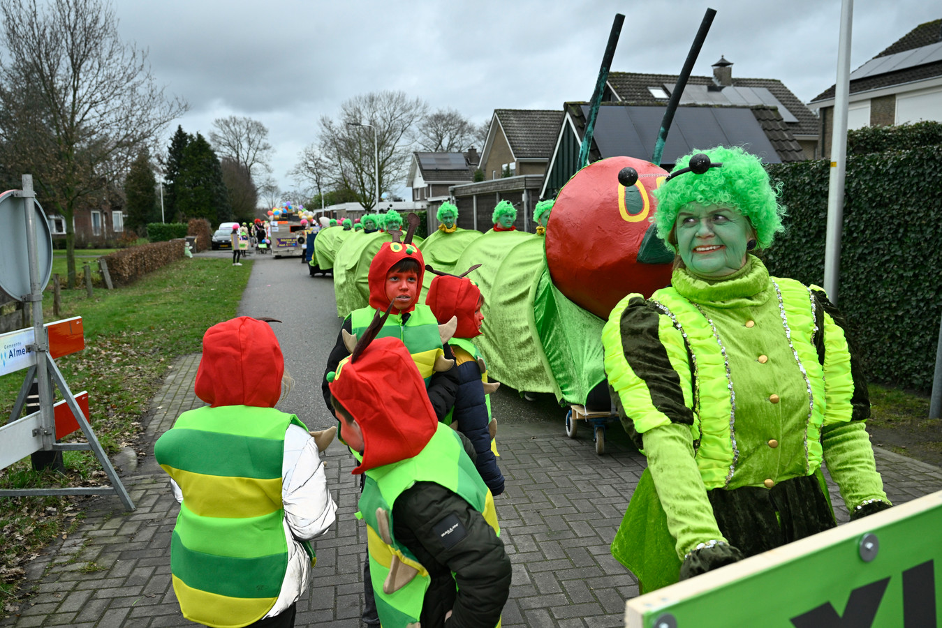 Feestbeesten genoeg bij uitbundige carnavalsoptocht Bornerbroek | Foto ...