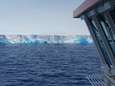 “Ongelooflijk veel geluk” voor wetenschappers op onderzoeksschip in Antarctica die grootste ijsberg ter wereld live kunnen inspecteren
