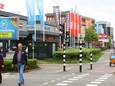 Ook op bedrijventerrein Isselt: woonwinkels, bouwmarkten en de grote Albert Heijn, die halverwege 2022 de deuren opende.