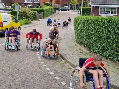 Groep 8'ers beleven ‘gaafste gymles ooit’: ‘Ik snap nu veel beter hoe het is om een handicap te hebben’
