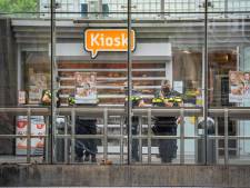 Kiosk op station Blaak in Rotterdam opnieuw overvallen