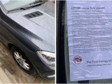 Actiegroep zet banden van 12 wagens in Gent plat: “Jouw SUV doodt! Je kan lopen, fietsen of het openbaar vervoer gebruiken”