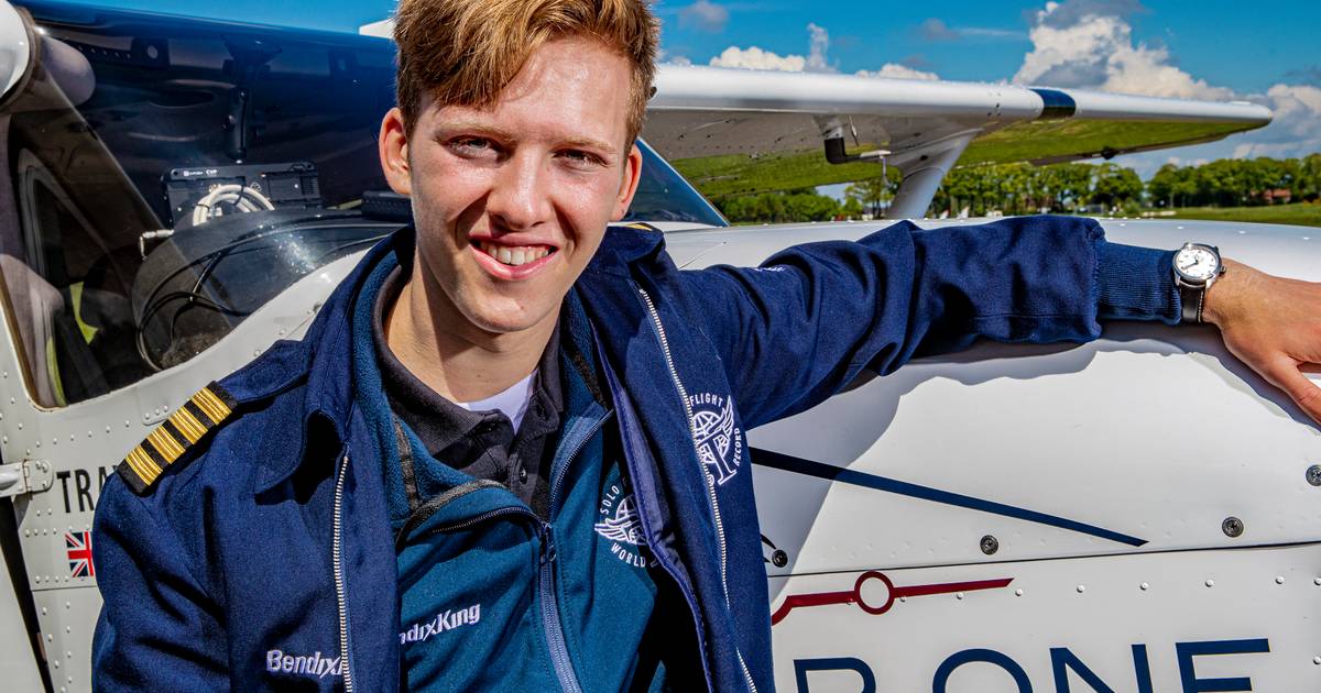 Piloot Travis (18) stijgt op van voor een solovlucht van 40.000 km om de wereld: 'Ik ben verslaafd vliegen' | Apeldoorn | destentor.nl