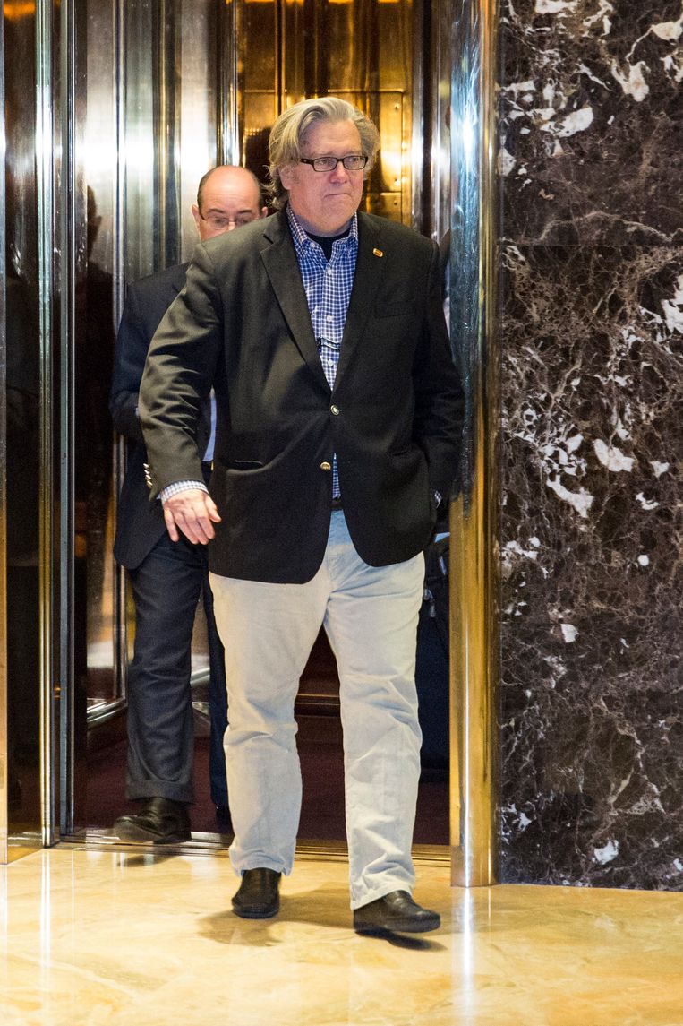 Steve Bannon. Beeld Photo News