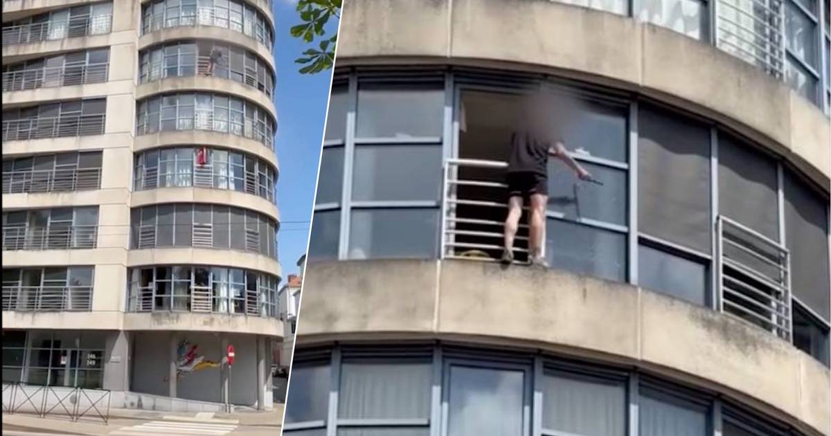 KIJK. Deze Gentse man gaat wel erg ver voor propere ruiten | Gent | hln.be