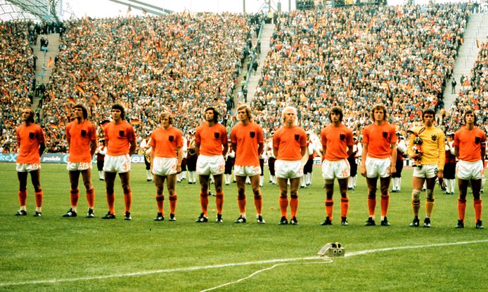 Oranje in 1974.