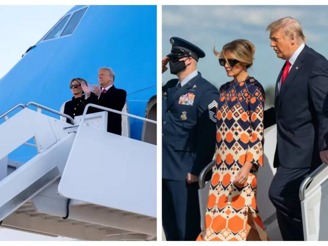 Trump aangekomen in Mar-a-Lago