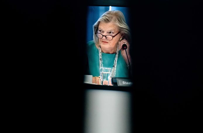 Staatssecretaris Ankie Broekers van Justitie en Veiligheid.