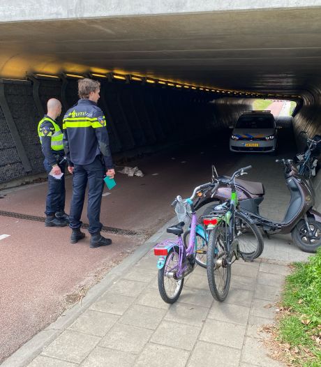 Moeder loopt hersenletsel op bij ongeluk fietstunnel Deventer, taakstraf voor bellende veroorzaker