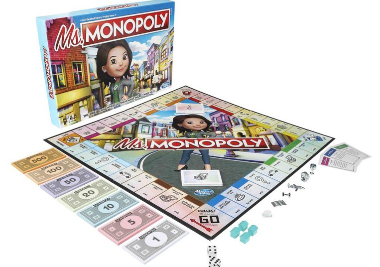 In nieuwe versie van Monopoly verdienen vrouwen meer dan