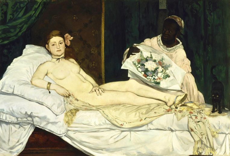 Édouard Manet, Olympia, 1863 Beeld RMN-Grand Palais (Musée d'Orsay)