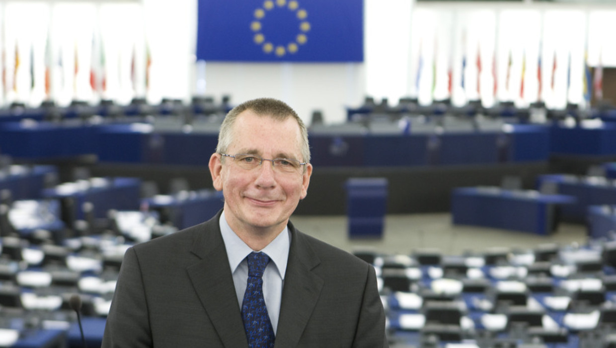 SP-Europarlementariër De Jong in 2009. Beeld anp