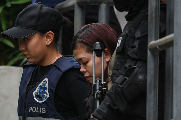 De Indonesische verdachte Siti Aisyah.