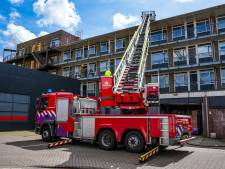 Flat ontruimd bij middelbrand op Prinsenplein in Rotterdam