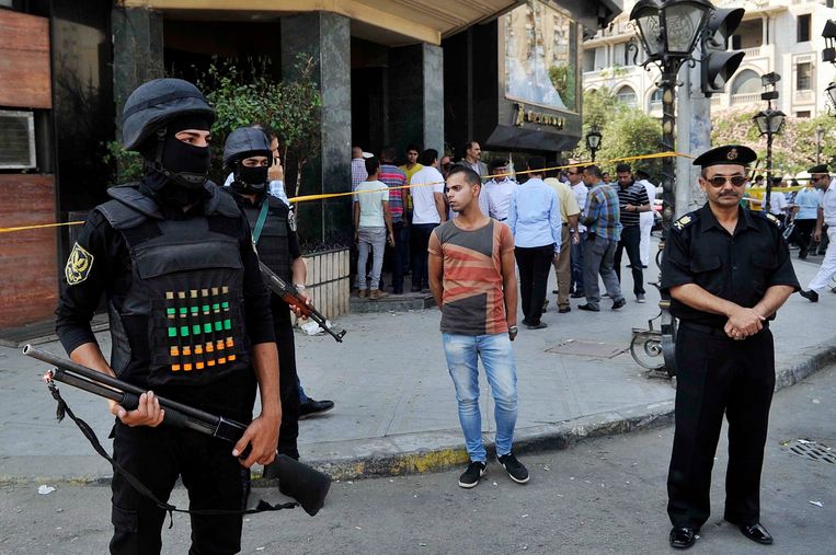 Egypte kreeg het afgelopen decennium geregeld te maken met aanslagen, zoals in 2015 in Caïro. Beeld EPA