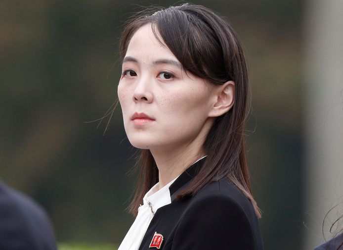 Kim Yo-jong, de zus van de Noord-Koreaanse dictator Kim Jong-un.
