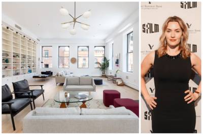 BINNENKIJKEN. Kate Winslet verkoopt gigantische loft van 4,7 miljoen euro in New York City