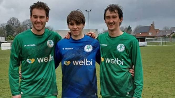 Drie broers in basiself van eerste elftal GL Ruiselede: “Chapeau voor al onze jeugdtrainers”
