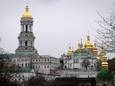 Het Holenklooster in Kiev. De Oekraïense regering verdenkt de Oekraïens-Orthodoxe Kerk die het klooster bestuurt van spionage en opruiing voor Moskou.