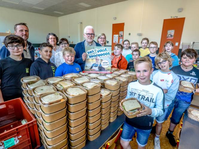Foodblogger Isabelle maakt gezonde brooddoos voor leerlingen Sint-Leo Hemelsdale: “Daar heeft élk kind recht op”