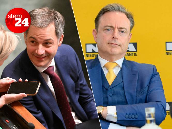 Stel hier uw vragen voor het politieke duel tussen Bart De Wever en Alexander De Croo