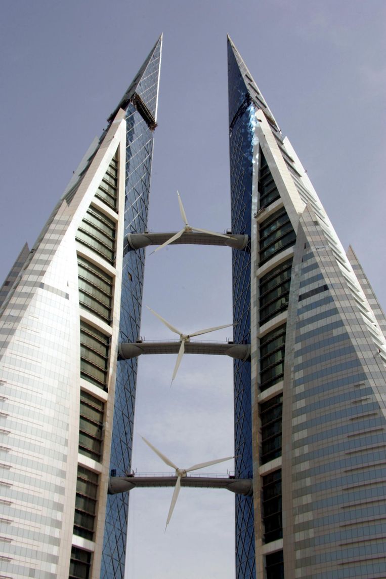 Het Bahrain World Trade Center. Beeld afp