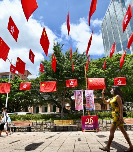 Hongkong 25 jaar in Chinese handen: metropool sombert over verloren vrijheid