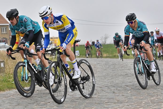 Robbe Ghys werd 15de en beste Limburger in Gent-Wevelgem.