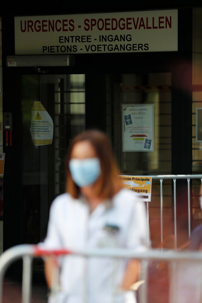 Urgences de l'hôpital Bracops, à Anderlecht