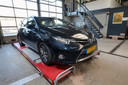 De Toyota Auris van slachtoffer Bram Cuijpers. Dit model hybride auto blijkt op dit moment heel populair onder katalysatordieven. In de eerste zes maanden werden er 89 gejat, in heel 2021 slechts 9.
