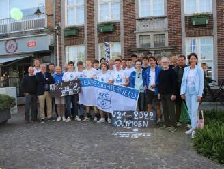 U21 KFC Lichtervelde gehuldigd in gemeentehuis