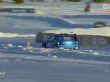 Coulthard belandt in de ijsmuur bij The Race of Champions